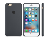 Apple iPhone 6s Plus Silicone Case grafitowy - 259483 - zdjęcie 3